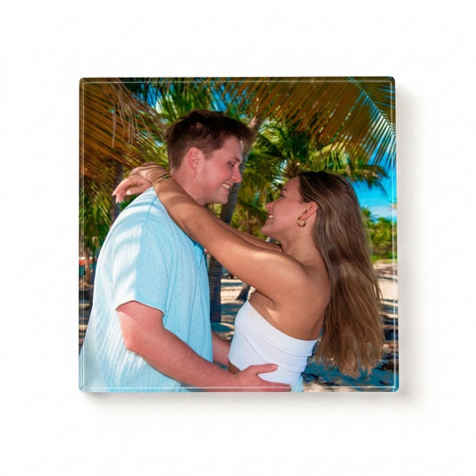 Custom Photo Coaster